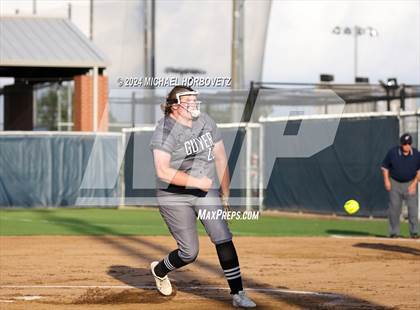 Thumbnail 2 in Marcus vs. Guyer (UIL 6A Softball REGIONAL QUARTER FINAL) photogallery.