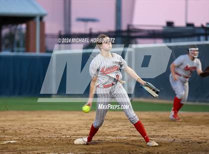 Thumbnail 2 in Marcus vs. Guyer (UIL 6A Softball REGIONAL QUARTER FINAL) photogallery.