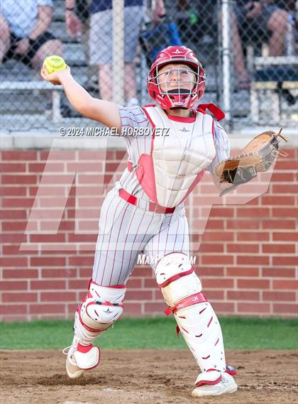 Thumbnail 2 in Marcus vs. Guyer (UIL 6A Softball REGIONAL QUARTER FINAL) photogallery.
