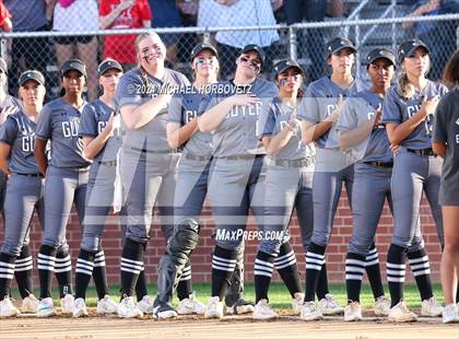 Thumbnail 2 in Marcus vs. Guyer (UIL 6A Softball REGIONAL QUARTER FINAL) photogallery.