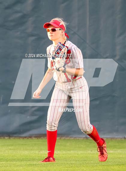 Thumbnail 3 in Marcus vs. Guyer (UIL 6A Softball REGIONAL QUARTER FINAL) photogallery.