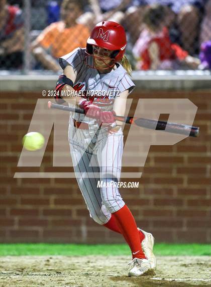 Thumbnail 2 in Marcus vs. Guyer (UIL 6A Softball REGIONAL QUARTER FINAL) photogallery.