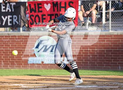 Thumbnail 3 in Marcus vs. Guyer (UIL 6A Softball REGIONAL QUARTER FINAL) photogallery.