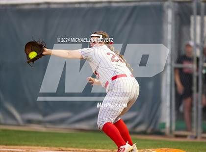 Thumbnail 1 in Marcus vs. Guyer (UIL 6A Softball REGIONAL QUARTER FINAL) photogallery.