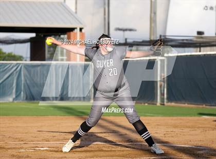 Thumbnail 2 in Marcus vs. Guyer (UIL 6A Softball REGIONAL QUARTER FINAL) photogallery.