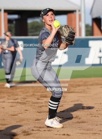 Thumbnail 3 in Marcus vs. Guyer (UIL 6A Softball REGIONAL QUARTER FINAL) photogallery.