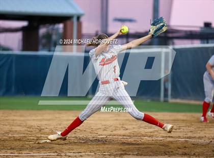 Thumbnail 3 in Marcus vs. Guyer (UIL 6A Softball REGIONAL QUARTER FINAL) photogallery.