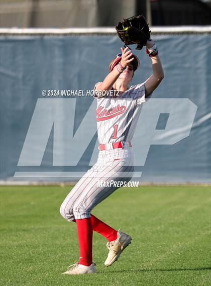 Thumbnail 1 in Marcus vs. Guyer (UIL 6A Softball REGIONAL QUARTER FINAL) photogallery.