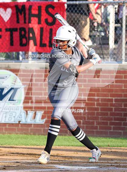 Thumbnail 2 in Marcus vs. Guyer (UIL 6A Softball REGIONAL QUARTER FINAL) photogallery.