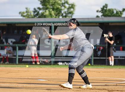 Thumbnail 2 in Marcus vs. Guyer (UIL 6A Softball REGIONAL QUARTER FINAL) photogallery.