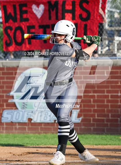 Thumbnail 3 in Marcus vs. Guyer (UIL 6A Softball REGIONAL QUARTER FINAL) photogallery.