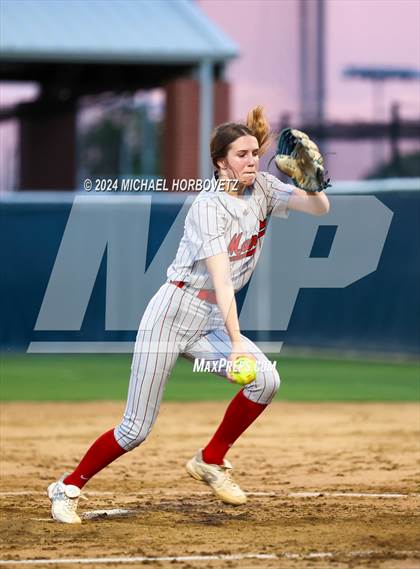 Thumbnail 2 in Marcus vs. Guyer (UIL 6A Softball REGIONAL QUARTER FINAL) photogallery.