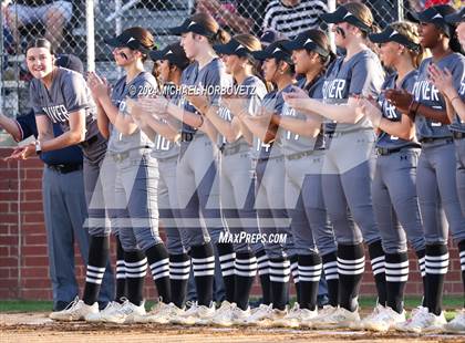 Thumbnail 1 in Marcus vs. Guyer (UIL 6A Softball REGIONAL QUARTER FINAL) photogallery.