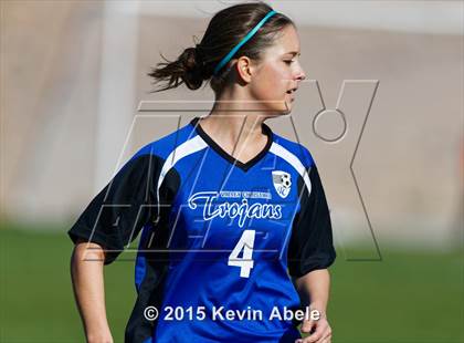 Thumbnail 3 in Valley Christian vs Santa Cruz Valley photogallery.