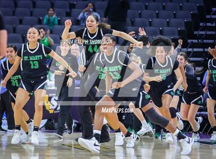 Thumbnail 3 in St. Mary's vs. Folsom (CIF SJS D1  final) photogallery.