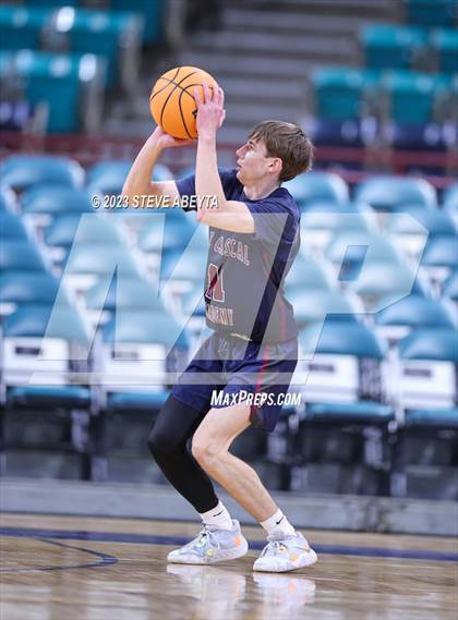 Thumbnail 1 in Resurrection Christian vs. The Classical Academy (CHSAA 4A Great 8) photogallery.