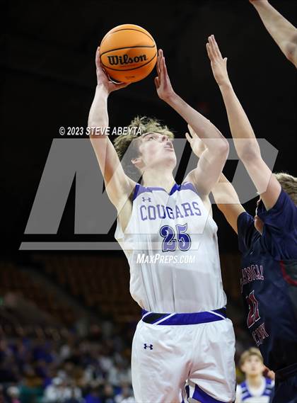 Thumbnail 2 in Resurrection Christian vs. The Classical Academy (CHSAA 4A Great 8) photogallery.