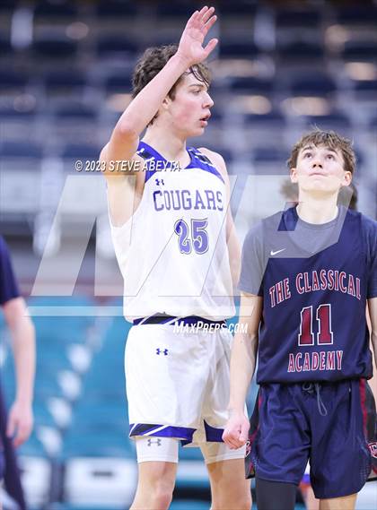 Thumbnail 2 in Resurrection Christian vs. The Classical Academy (CHSAA 4A Great 8) photogallery.