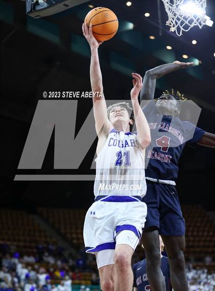 Thumbnail 1 in Resurrection Christian vs. The Classical Academy (CHSAA 4A Great 8) photogallery.