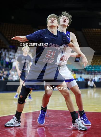 Thumbnail 3 in Resurrection Christian vs. The Classical Academy (CHSAA 4A Great 8) photogallery.
