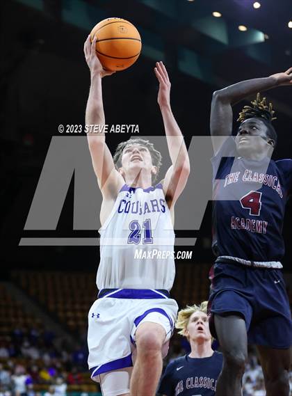 Thumbnail 3 in Resurrection Christian vs. The Classical Academy (CHSAA 4A Great 8) photogallery.