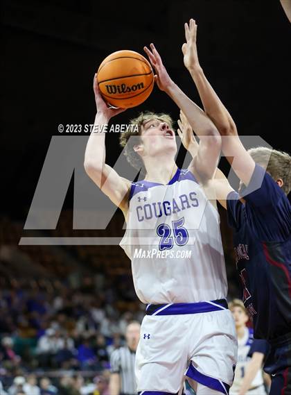 Thumbnail 1 in Resurrection Christian vs. The Classical Academy (CHSAA 4A Great 8) photogallery.