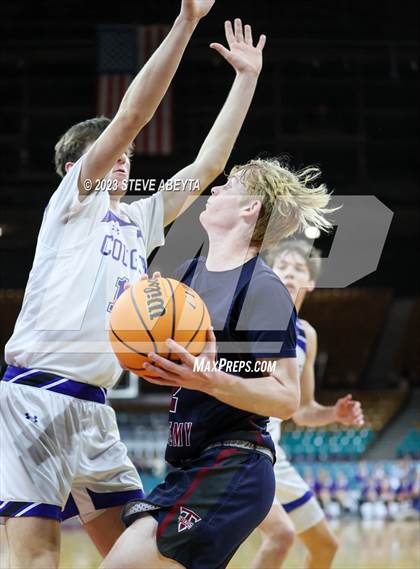 Thumbnail 1 in Resurrection Christian vs. The Classical Academy (CHSAA 4A Great 8) photogallery.