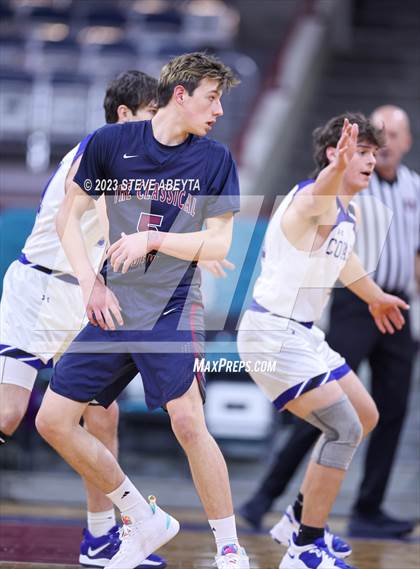 Thumbnail 2 in Resurrection Christian vs. The Classical Academy (CHSAA 4A Great 8) photogallery.
