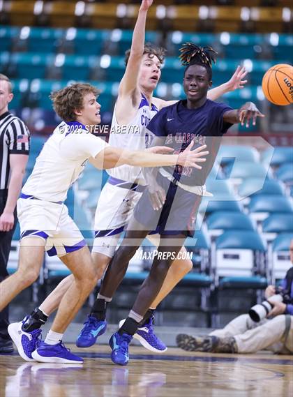 Thumbnail 1 in Resurrection Christian vs. The Classical Academy (CHSAA 4A Great 8) photogallery.