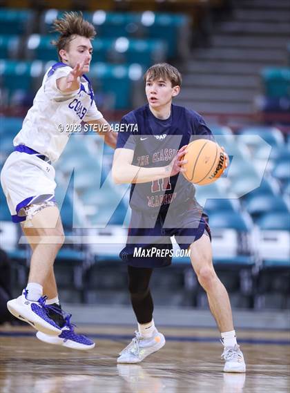 Thumbnail 1 in Resurrection Christian vs. The Classical Academy (CHSAA 4A Great 8) photogallery.