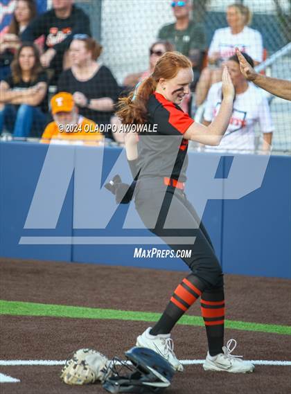 Thumbnail 3 in Sachse vs. Rockwall (UIL 6A Softball Bi-District) photogallery.