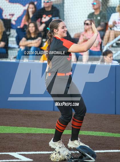 Thumbnail 1 in Sachse vs. Rockwall (UIL 6A Softball Bi-District) photogallery.