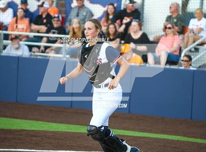 Thumbnail 3 in Sachse vs. Rockwall (UIL 6A Softball Bi-District) photogallery.