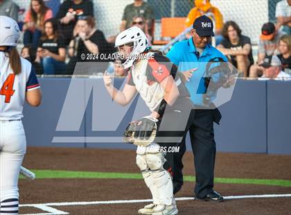 Thumbnail 3 in Sachse vs. Rockwall (UIL 6A Softball Bi-District) photogallery.