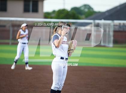 Thumbnail 3 in Sachse vs. Rockwall (UIL 6A Softball Bi-District) photogallery.