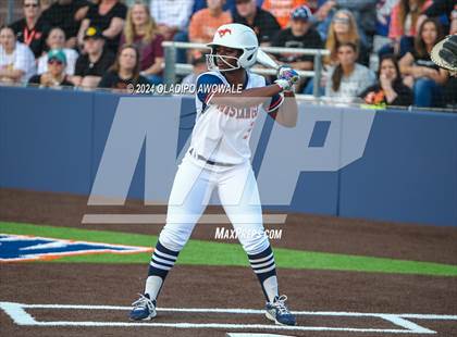Thumbnail 2 in Sachse vs. Rockwall (UIL 6A Softball Bi-District) photogallery.