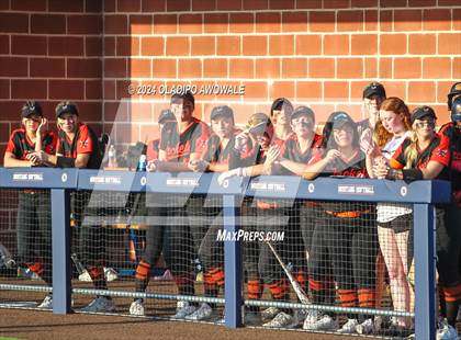 Thumbnail 3 in Sachse vs. Rockwall (UIL 6A Softball Bi-District) photogallery.