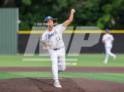 Thumbnail 2 in Clyde vs. Brock (UIL Baseball 3A Region 1 Area Playoff) photogallery.