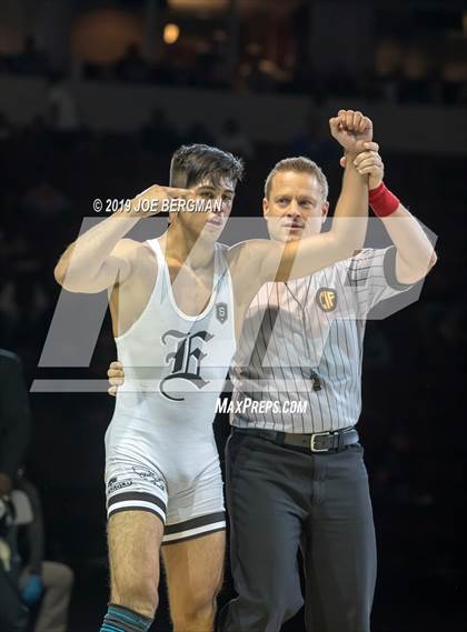 Thumbnail 3 in CIF State Boys Wrestling Championships (Finals; 106lbs - 145llbs) photogallery.