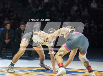 Thumbnail 2 in CIF State Boys Wrestling Championships (Finals; 106lbs - 145llbs) photogallery.