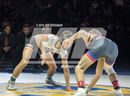 Thumbnail 3 in CIF State Boys Wrestling Championships (Finals; 106lbs - 145llbs) photogallery.
