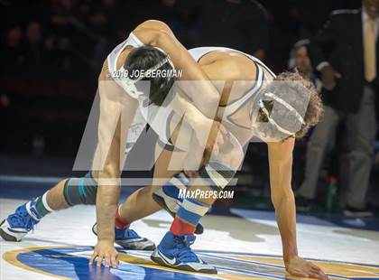 Thumbnail 3 in CIF State Boys Wrestling Championships (Finals; 106lbs - 145llbs) photogallery.