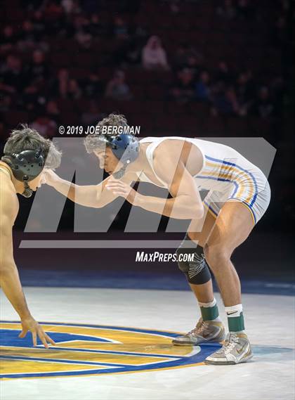 Thumbnail 3 in CIF State Boys Wrestling Championships (Finals; 106lbs - 145llbs) photogallery.