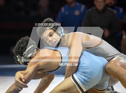 Thumbnail 3 in CIF State Boys Wrestling Championships (Finals; 106lbs - 145llbs) photogallery.