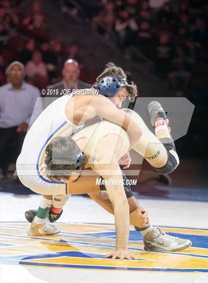 Thumbnail 3 in CIF State Boys Wrestling Championships (Finals; 106lbs - 145llbs) photogallery.