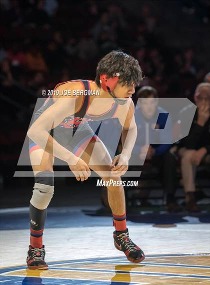 Thumbnail 2 in CIF State Boys Wrestling Championships (Finals; 106lbs - 145llbs) photogallery.
