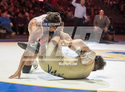 Thumbnail 3 in CIF State Boys Wrestling Championships (Finals; 106lbs - 145llbs) photogallery.