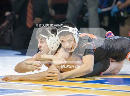 Thumbnail 1 in CIF State Boys Wrestling Championships (Finals; 106lbs - 145llbs) photogallery.