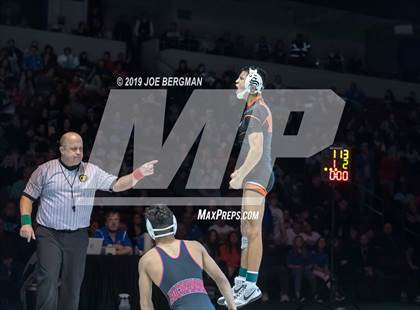 Thumbnail 2 in CIF State Boys Wrestling Championships (Finals; 106lbs - 145llbs) photogallery.