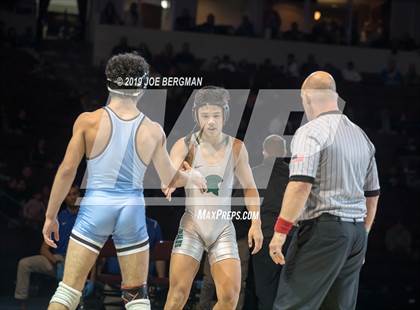 Thumbnail 1 in CIF State Boys Wrestling Championships (Finals; 106lbs - 145llbs) photogallery.